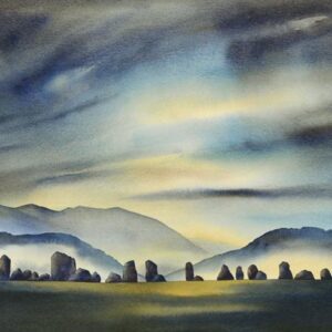 Castlerigg Stone Circle L - Lakeland - Viridian - Diane Gainey