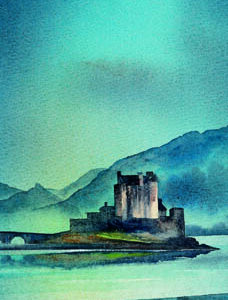 Eilean Donan - Scotland - Viridian - Diane Gainey