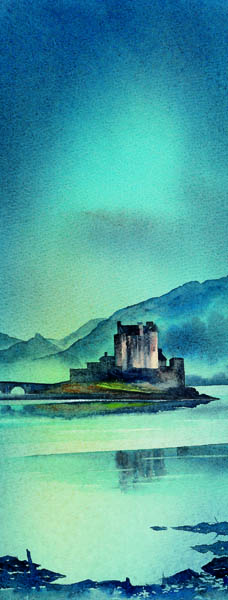 Eilean Donan - Scotland - Viridian - Diane Gainey