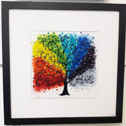 Tree of Life Framed size 45cms x 45cms