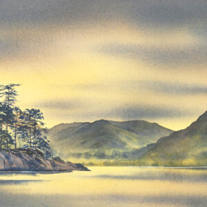 Ullswater Serenity - Lakeland - Viridian - Diane Gainey