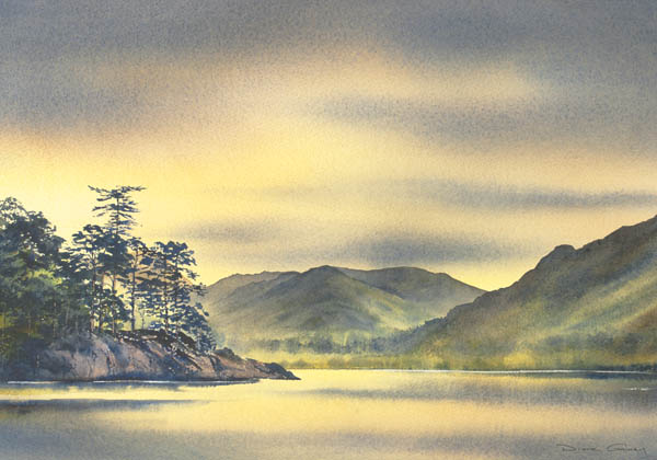 Ullswater Serenity - Lakeland - Viridian - Diane Gainey