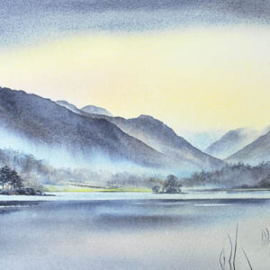 Ullswater Blues - Lakeland - Viridian - Diane Gainey