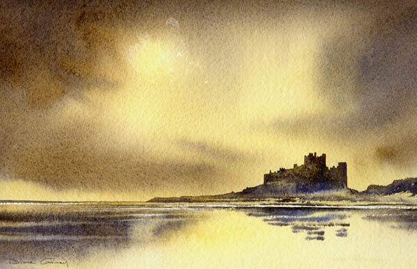 Bamburgh - Northumberland - Viridian - Diane Gainey