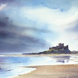 Bamburgh Castle - Northumberland - Viridian - Diane Gainey