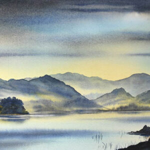 Towards Borrowdale - Lakeland - Viridian - Diane Gainey