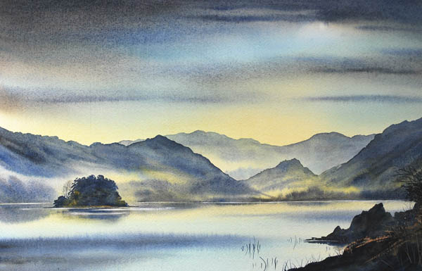 Towards Borrowdale - Lakeland - Viridian - Diane Gainey